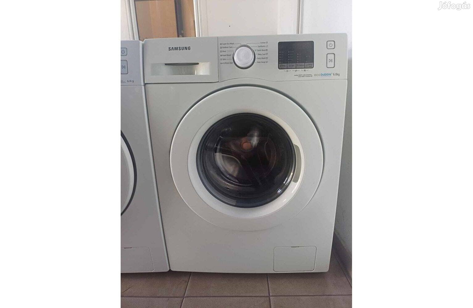 Használt Samsung WF60F4E0W0W elöltöltős mosógép [H16943] 3-6 hó gariva
